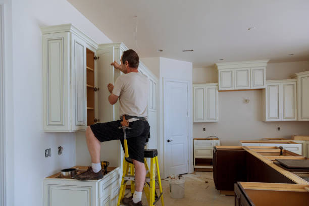 Cabinet Refacing Before After Lorton